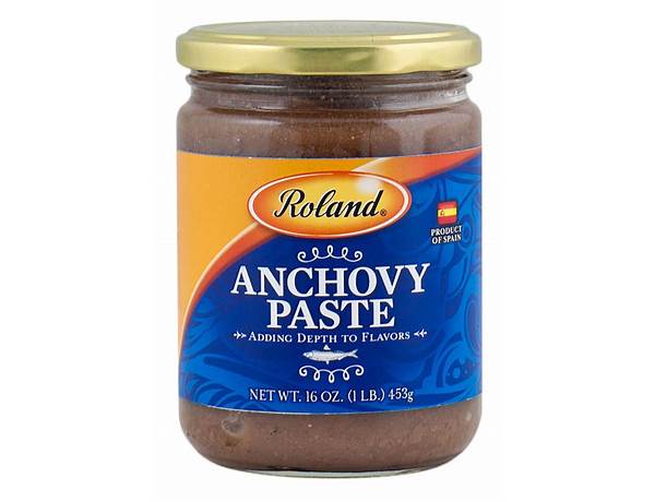 Anchovy paste food facts