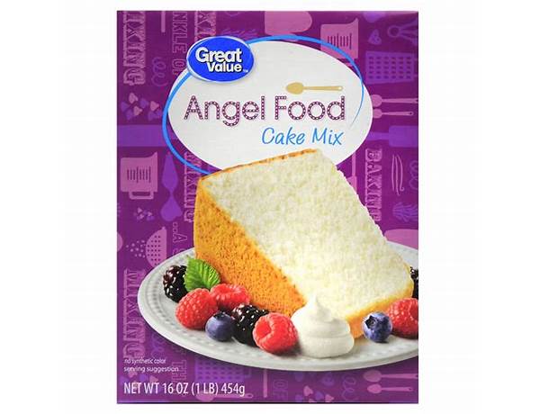 Angel food cake mix ingredients