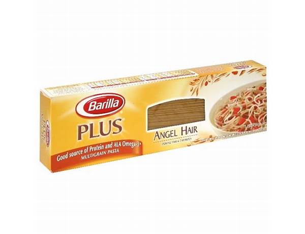 Angel hair multigrain pasta nutrition facts