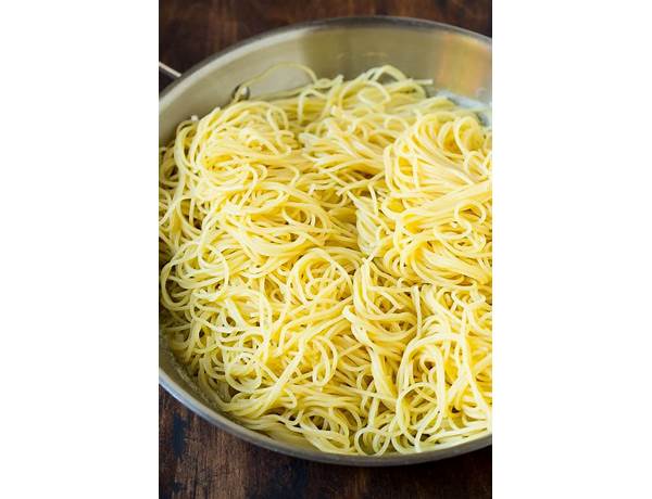 Angel hair pasta with herbs food facts