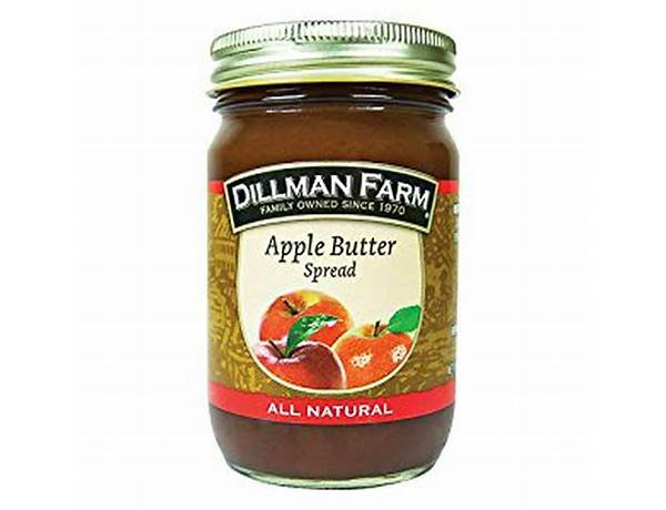 Apple butter spread food facts