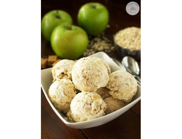 Apple crisp ice cream food facts