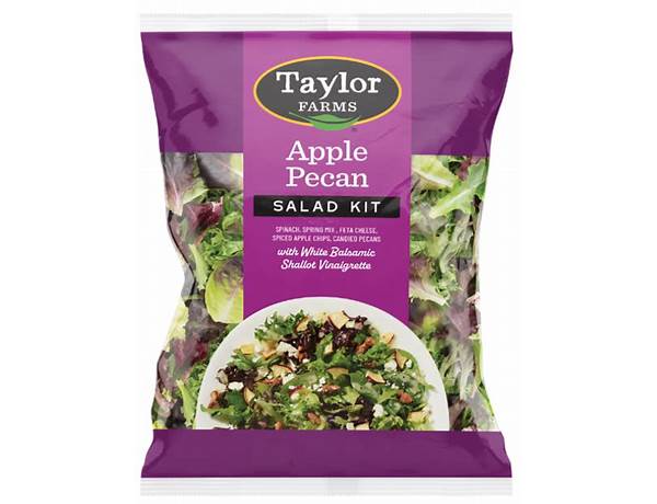 Apple pecan salad kit food facts