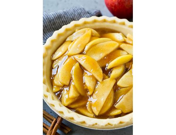 Apple pie filling or topping ingredients