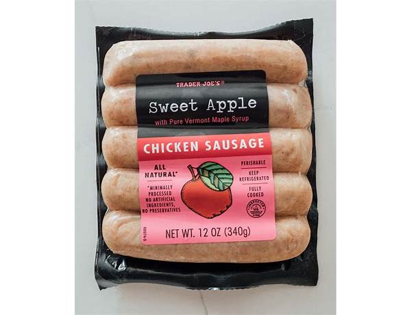Apple sausage food facts