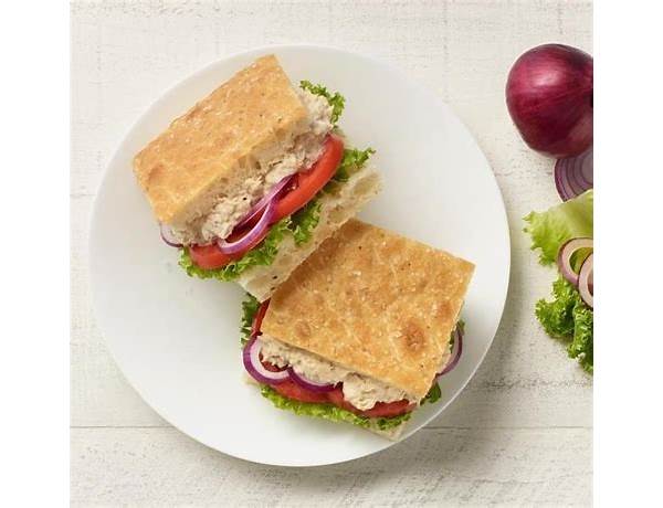 Applegreen tuna salad sandwich food facts