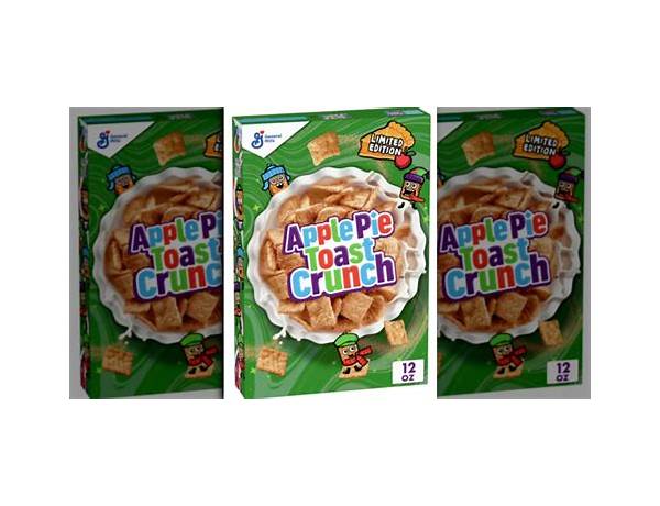 Applepie toast crunch food facts