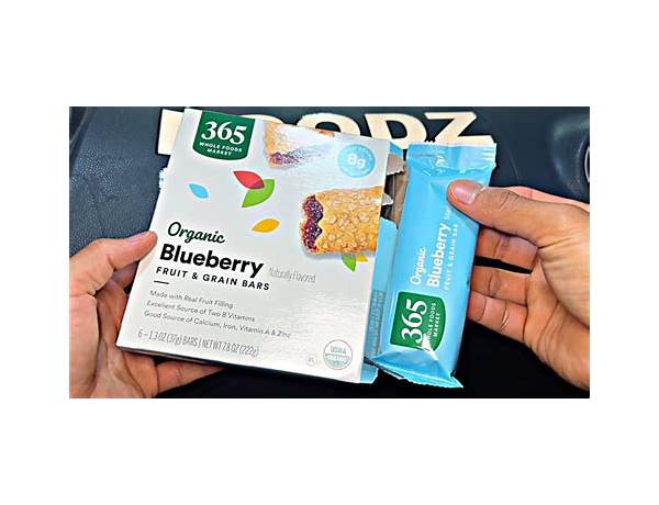 Apples blueberry natural fruit bar food facts