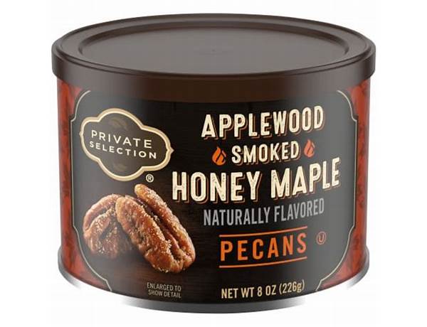 Applewood smoked maple honey pecans food facts