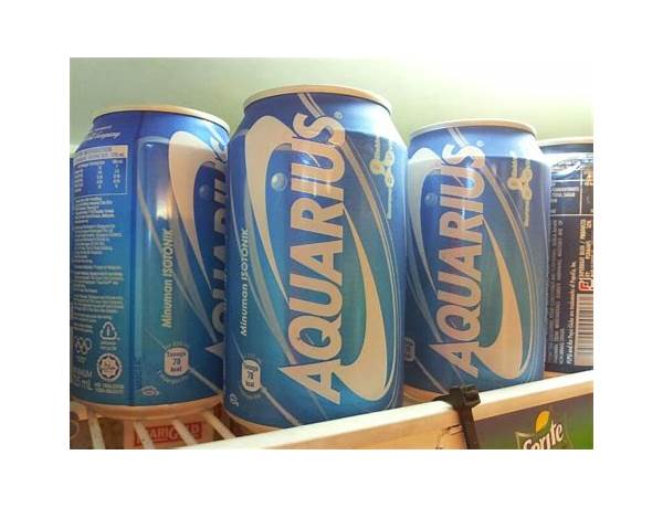Aquarius, soft drink food facts