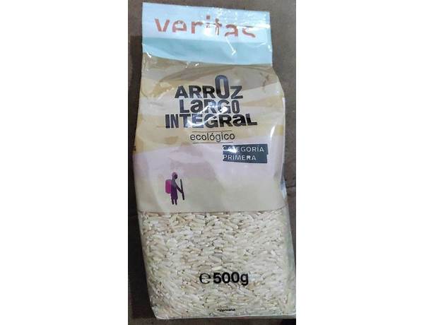 Arroz integral largo food facts