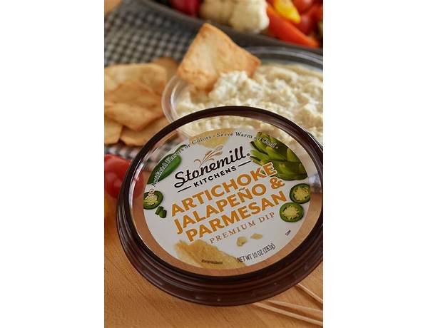 Artichoke, jalapeño and parm dip food facts