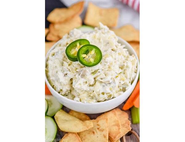 Artichoke, jalapeño and parm dip ingredients