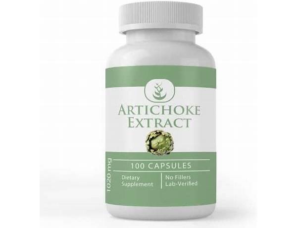 Artichoke extract ingredients