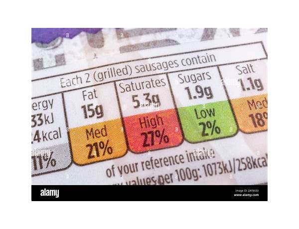 Asda nutrition facts