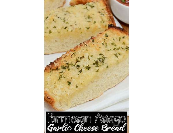 Asiago parmesan cheese bread food facts