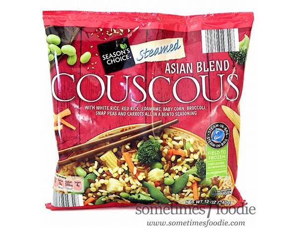 Asian blend couscous food facts