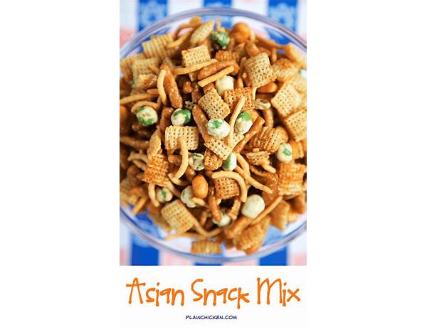 Asian snack mix food facts