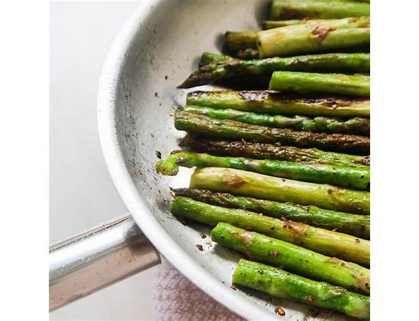 Asparagus saute ingredients