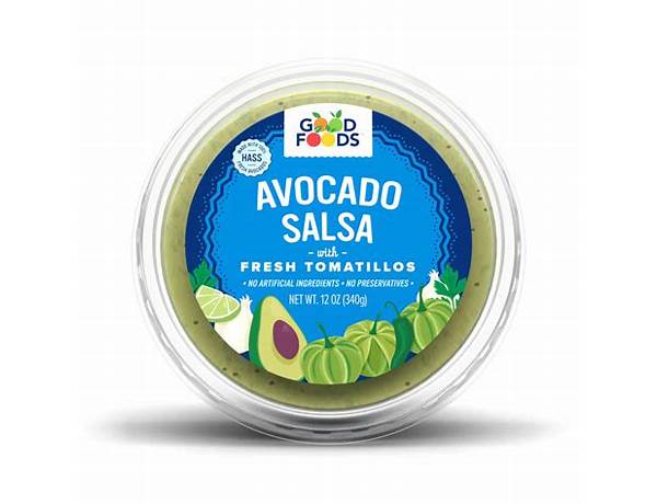 Avocado salsa food facts