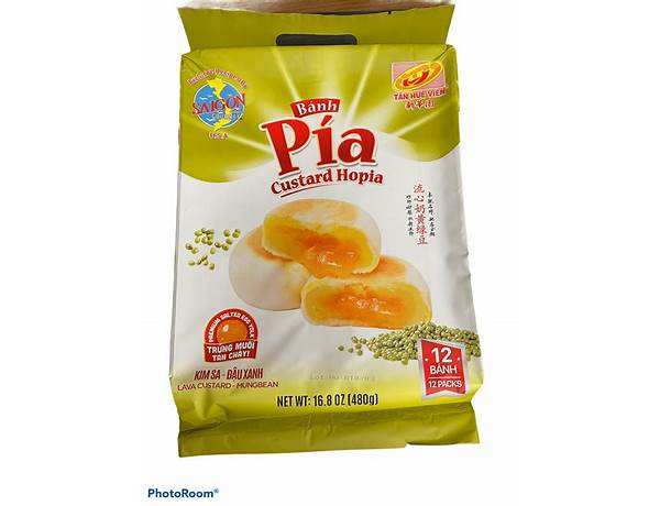 Bánh pía custard hopia nutrition facts