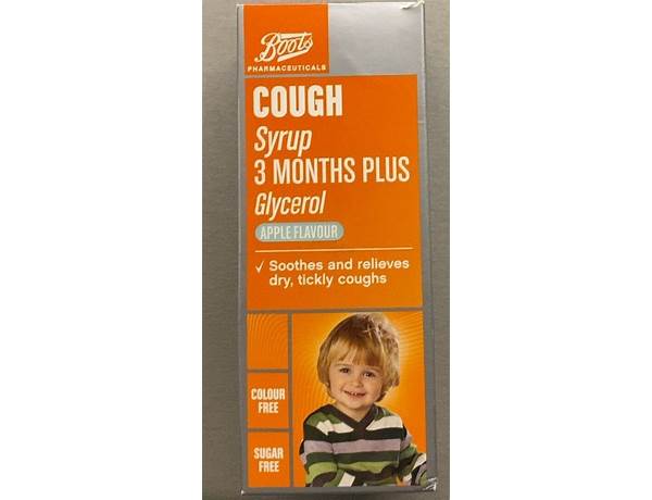 Baby cough syrup food facts