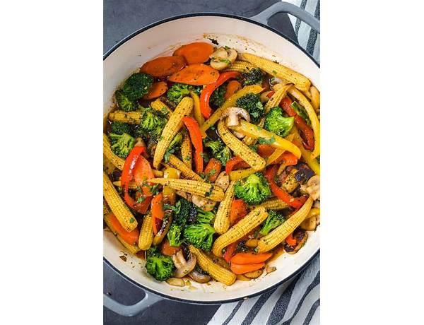 Baby vegetable stir fry food facts