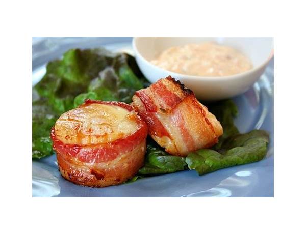 Bacon, wrapped scallops food facts