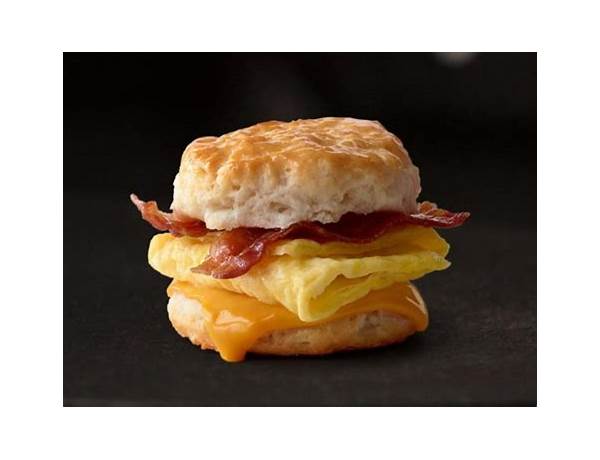 Bacon egg and cheese biscuit food facts