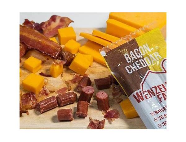 Bacon meat snacks ingredients