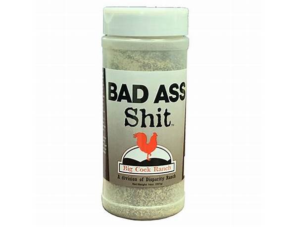 Bad ass shit nutrition facts
