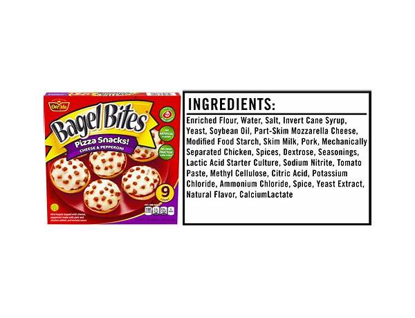 Bagel bites food facts