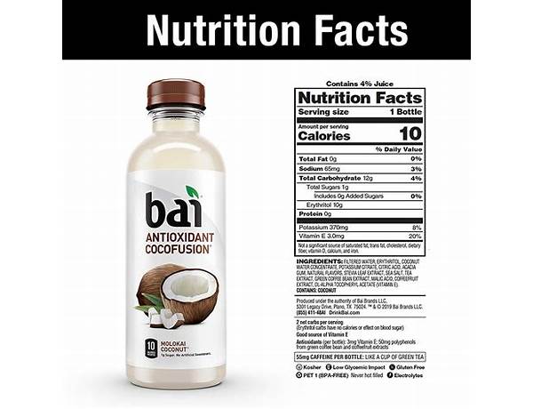 Bai nutrition facts