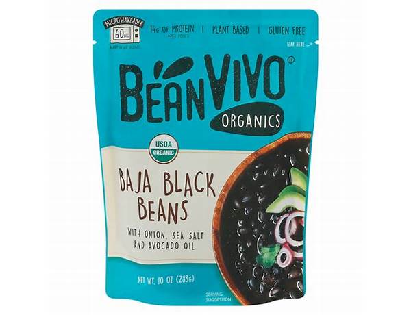 Baja black beans food facts