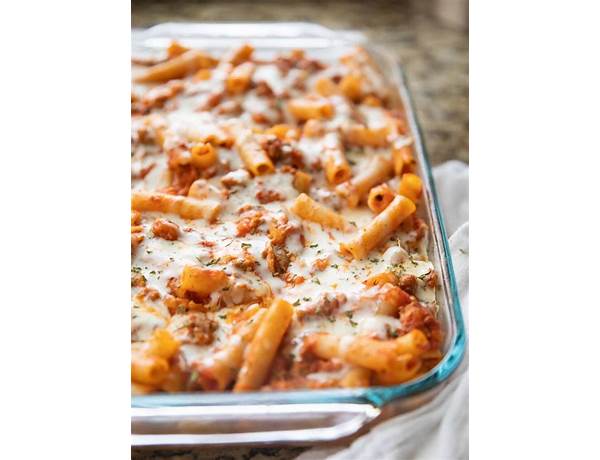 Baked ziti food facts