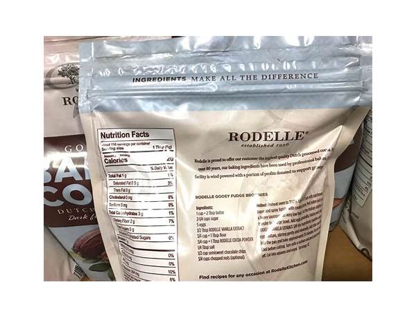 Baking cocoa nutrition facts