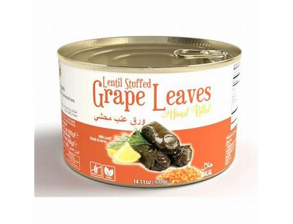 Balkan valley lentil stuffed grape leaves food facts