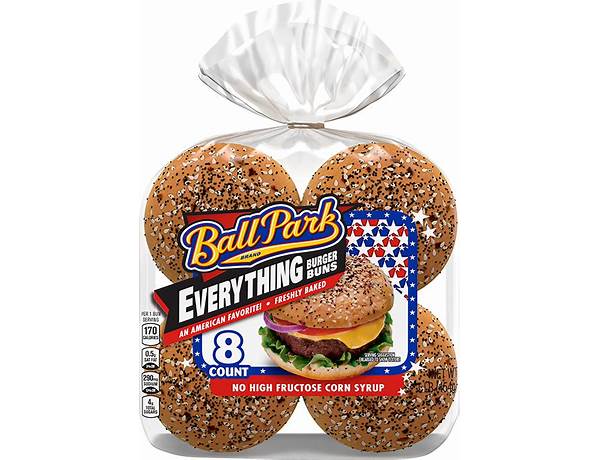 Ball park brand burger buns ingredients