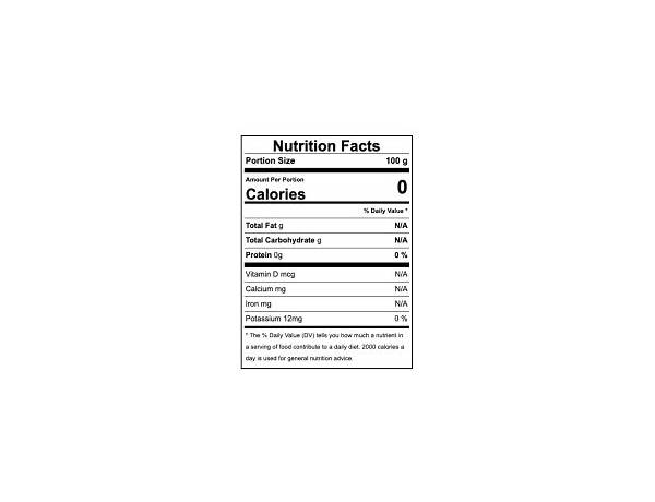 Balm stick lavender nutrition facts