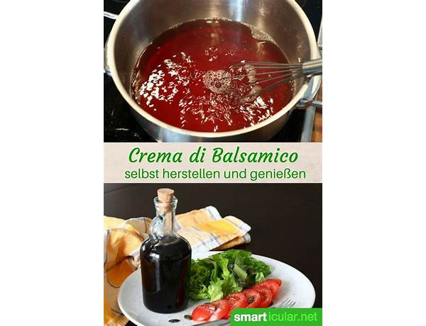 Balsamico crème food facts