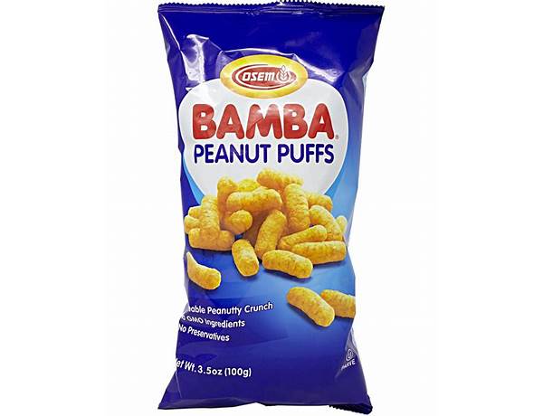 Bamba food facts