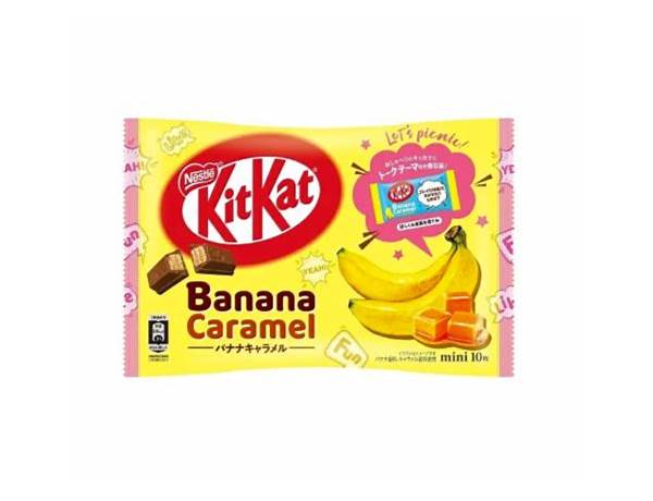 Banana caramel kitkat nutrition facts