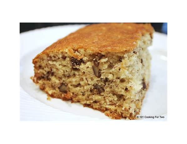 Banana nut cake food facts