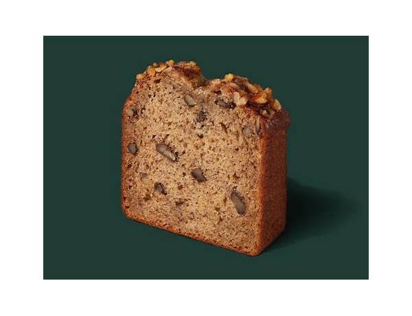 Banana nut loaf nutrition facts