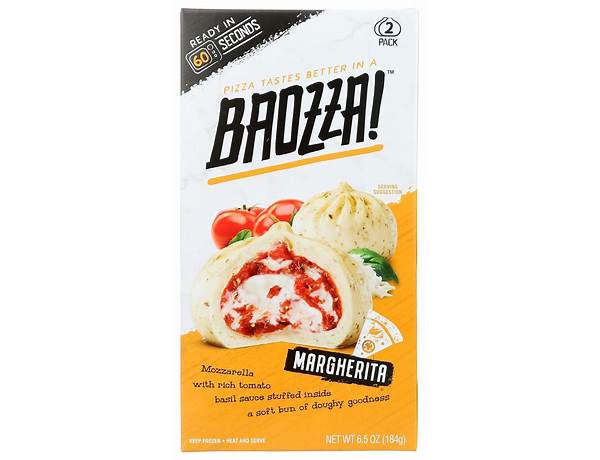 Baozza margherita food facts