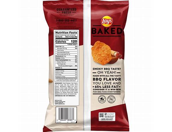 Barbecue crisps food facts