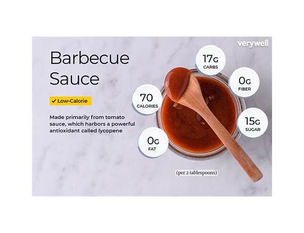 Barbecue marinade mix food facts