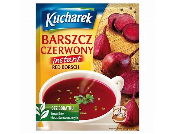 Barszcz czerwony instant food facts