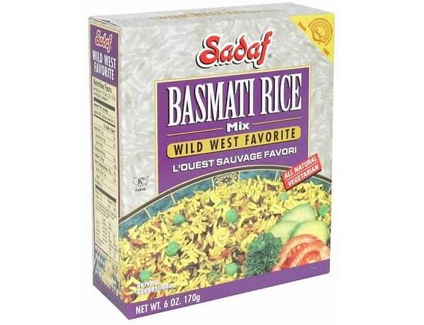 Basmati rice mix wild west favorite food facts