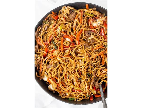 Bbq beef yakisoba food facts